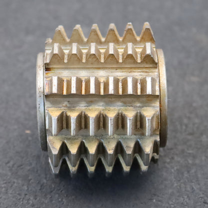 Bild des Artikels PWS-Zahnrad-Wälzfräser-m=-2,5mm-EGW-20°-Ø71x57xØ27mm-mit-LKN-1gg.-Links