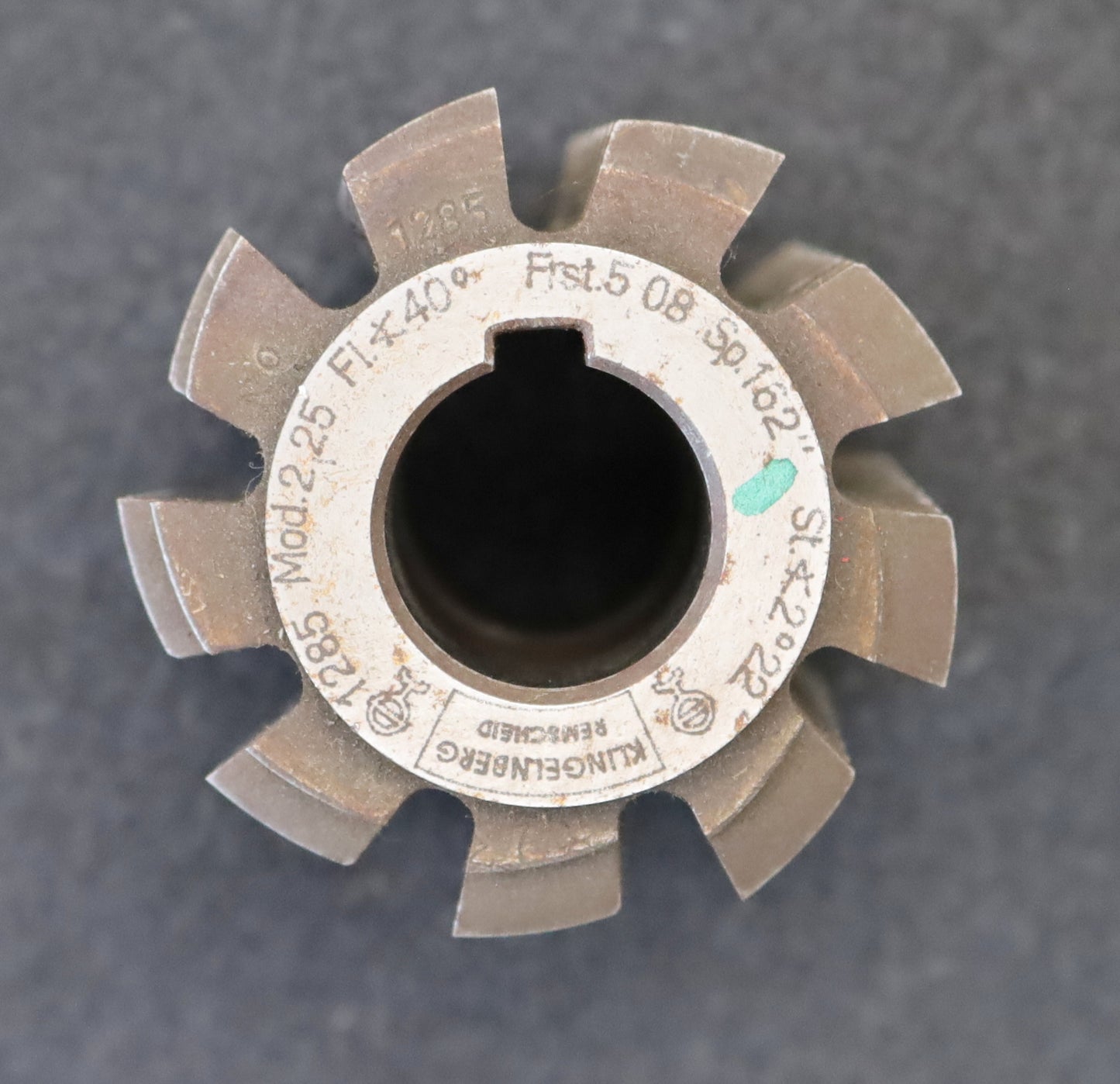 Bild des Artikels KLINGELNBERG-Zahnrad-Wälzfräser-m=-2,25mm-EGW-20°-Ø59x64xØ22mm-mit-LKN