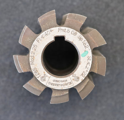 Bild des Artikels KLINGELNBERG-Zahnrad-Wälzfräser-m=-2,25mm-EGW-20°-Ø59x64xØ22mm-mit-LKN
