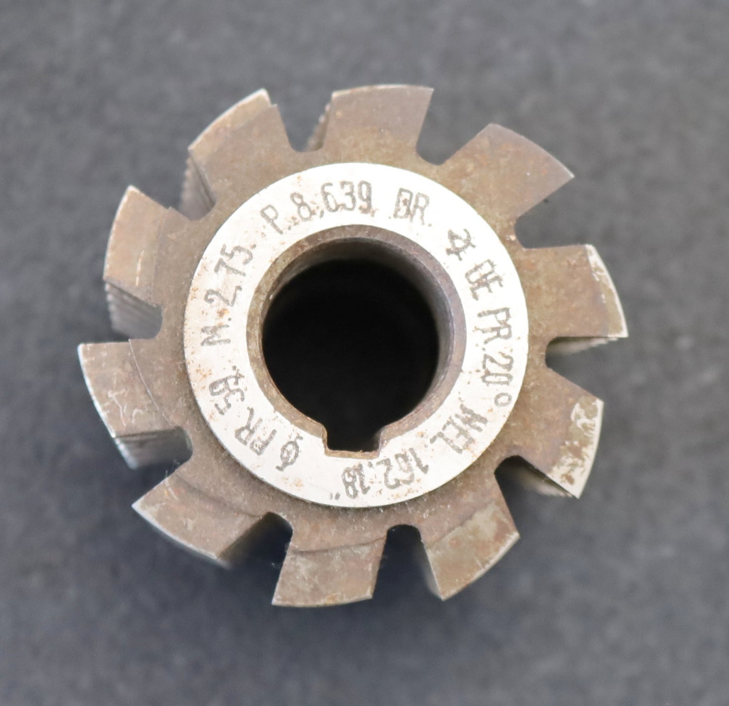 Bild des Artikels Zahnrad-Wälzfräser-m=-2,75mm-EGW-20°-Ø66x65xØ22mm-mit-LKN-1gg.-Rechts