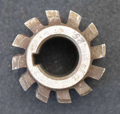 Bild des Artikels PWS-Zahnrad-Wälzfräser-m=-2,0mm-EGW-20°-BPII-DIN-3972-Ø64x49xØ27mm-mit-LKN