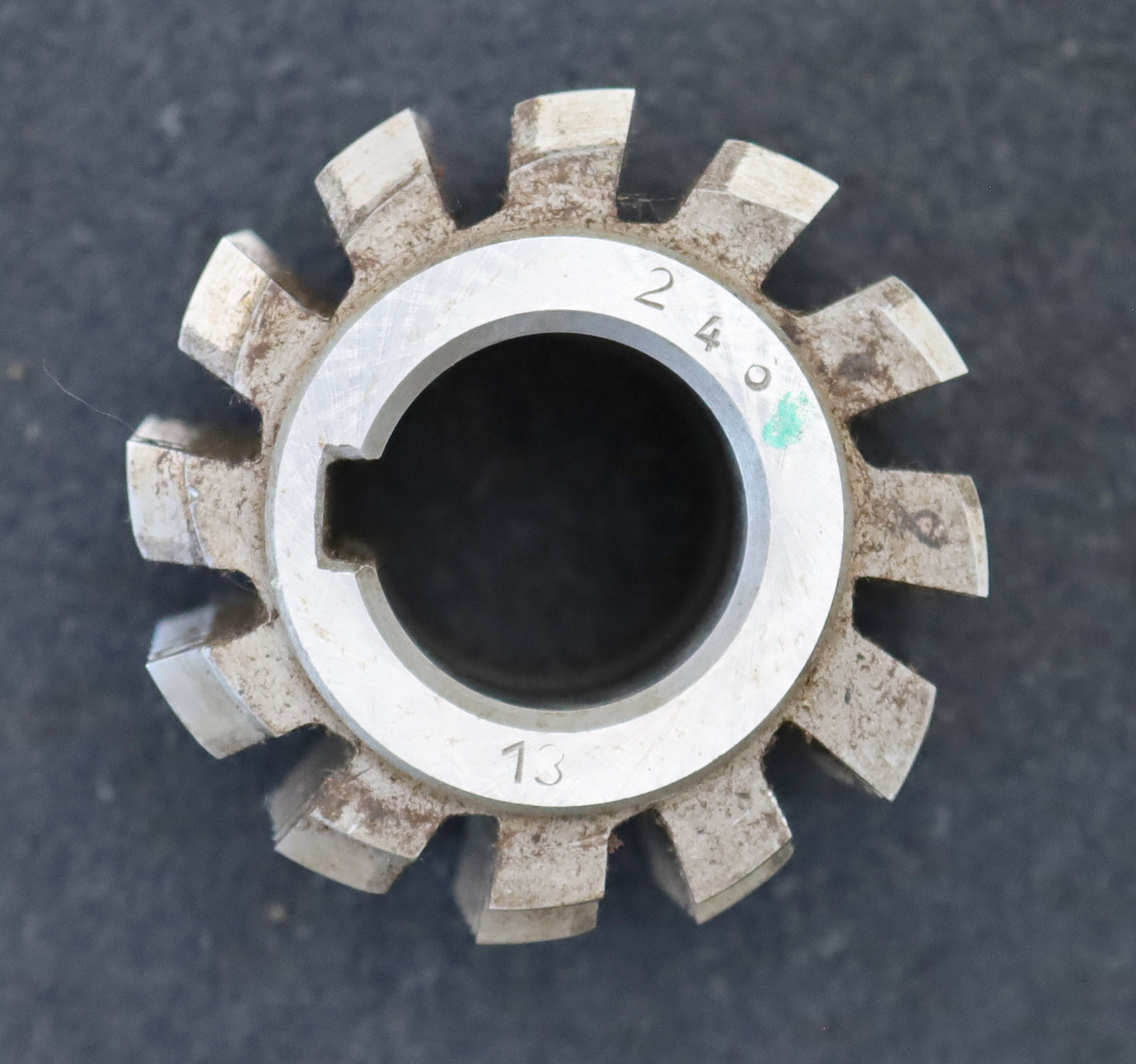 Bild des Artikels PWS-Zahnrad-Wälzfräser-m=-2,0mm-EGW-20°-BPII-DIN-3972-Ø64x49xØ27mm-mit-LKN