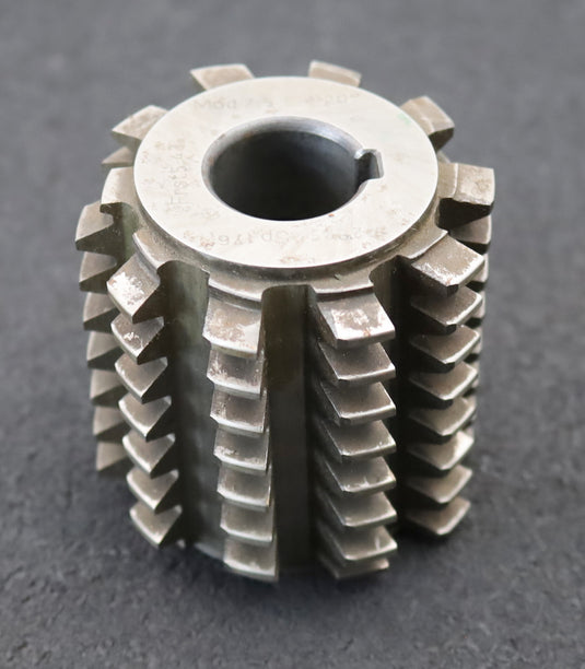 Bild des Artikels RAXA-Zahnrad-Wälzfräser-m=-2,0mm-EGW-20°-Ø64x66xØ22mm-mit-LKN-1gg.-Links