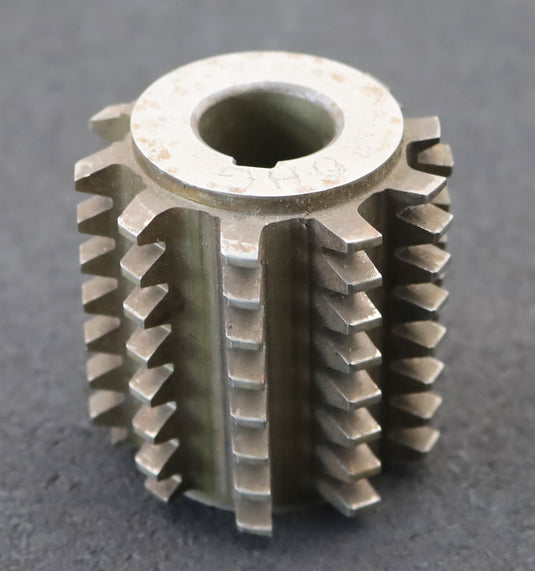 Bild des Artikels RAXA-Zahnrad-Wälzfräser-m=-2,0mm-EGW-20°-Ø63x65xØ22mm-mit-LKN-1gg.-Links