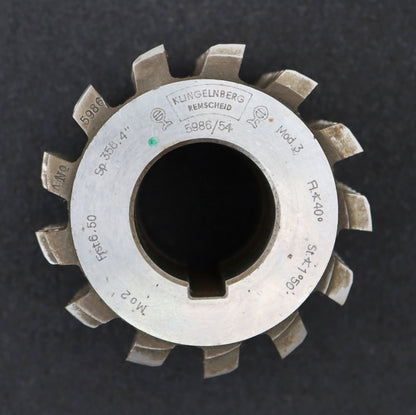 Bild des Artikels KLINGELNBERG-Zahnrad-Wälzfräser-m=-3,0mm-EGW-20°-Ø98x72xØ40mm-mit-LKN
