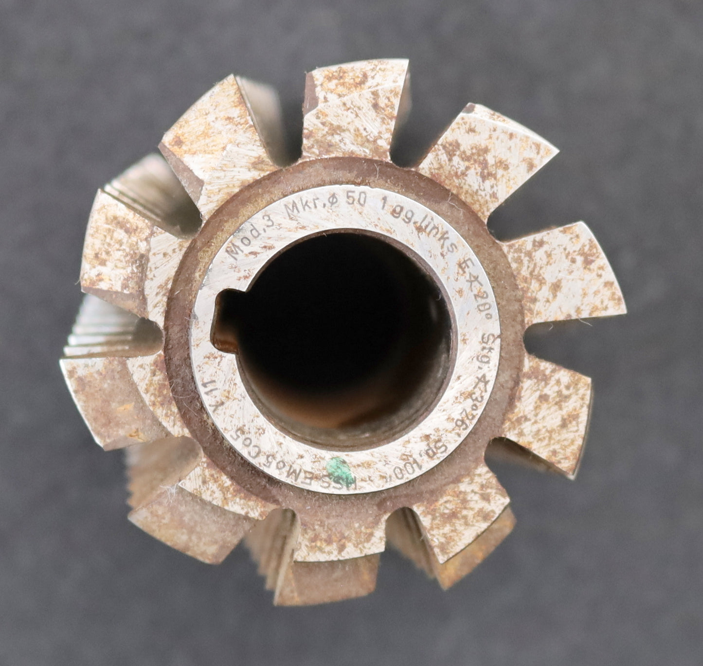 Bild des Artikels DROGEMEYER-Zahnrad-Wälzfräser-m=-3,0mm-EGW-20°-Ø60x86xØ22mm-LKN-2gg.-Links