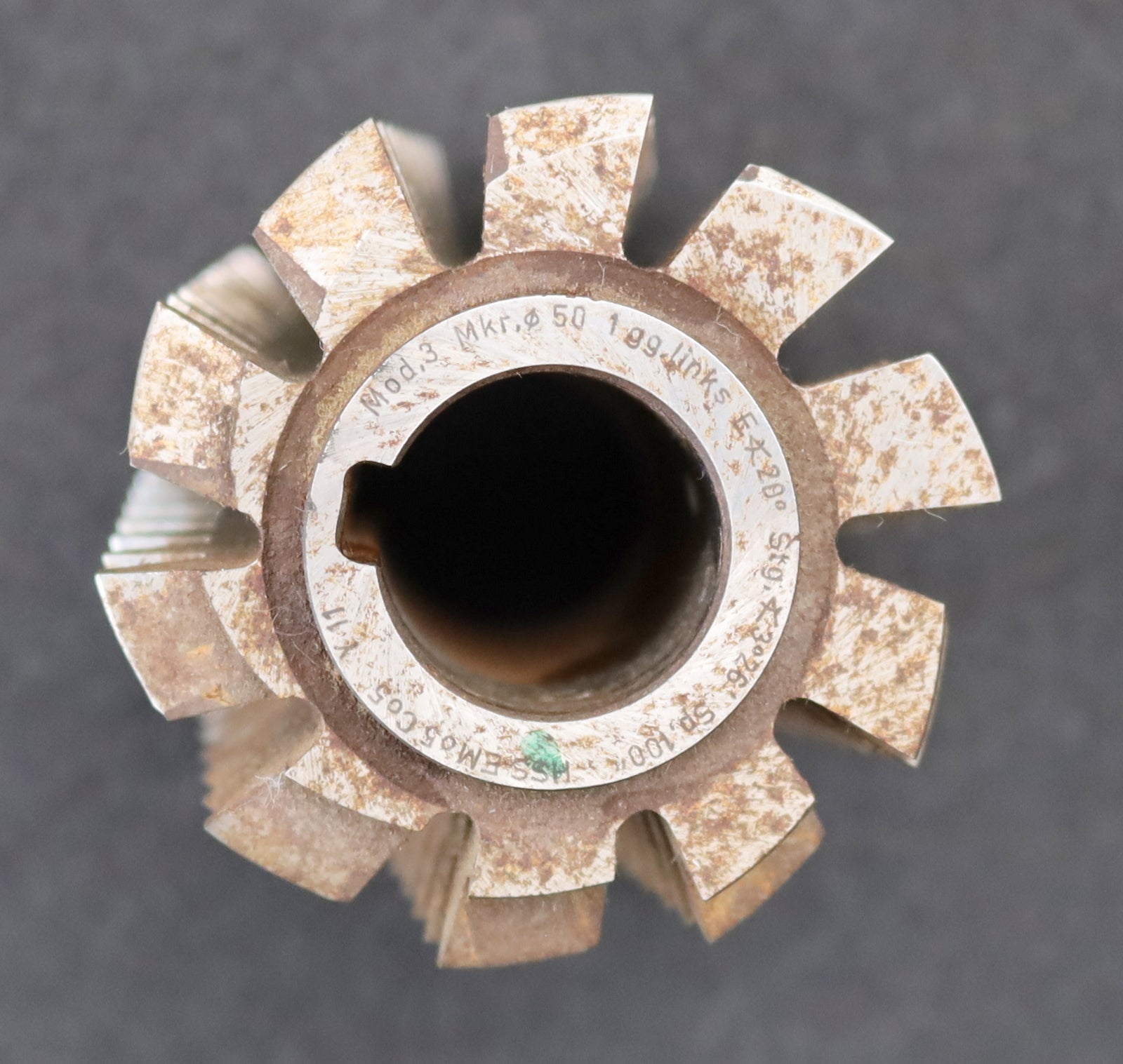 Bild des Artikels DROGEMEYER-Zahnrad-Wälzfräser-m=-3,0mm-EGW-20°-Ø60x86xØ22mm-LKN-2gg.-Links