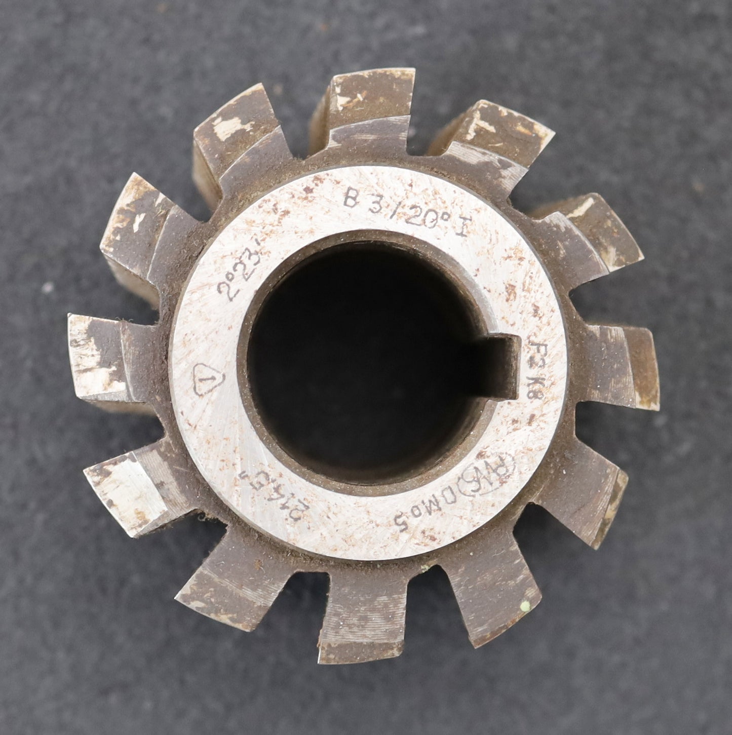 Bild des Artikels PWS-Zahnrad-Wälzfräser-m=-3,0mm-EGW-20°-BPI-nach-DIN-3972-Ø80x70xØ32mm-LKN