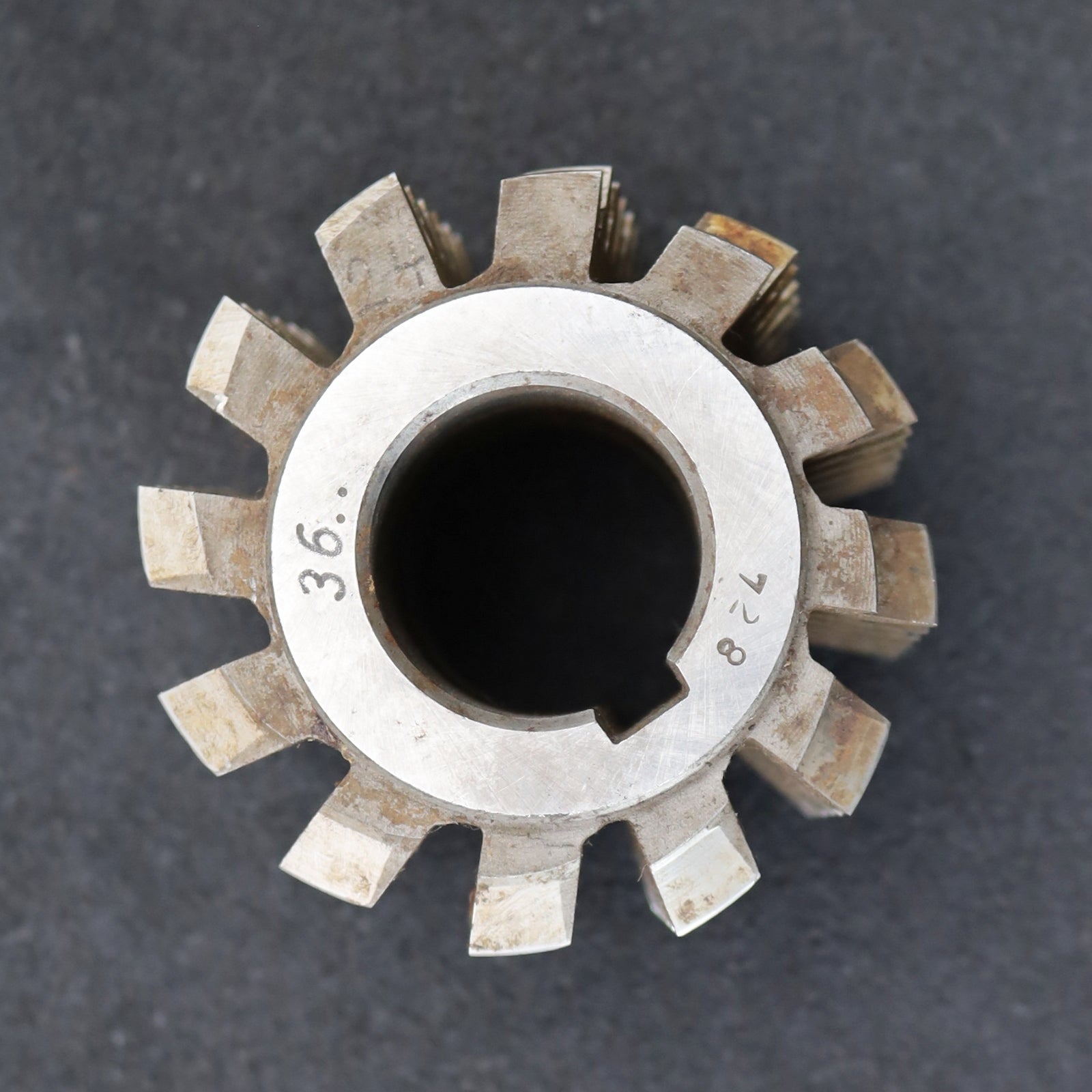 Bild des Artikels PWS-Zahnrad-Wälzfräser-m=-3,25mm-EGW-20°-BPIII-nach-DIN-3972