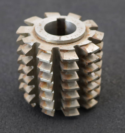 Bild des Artikels CALMELS-Zahnrad-Wälzfräser-m=-3,0mm-EGW-20°-Ø67x71xØ27mm-mit-LKN-1gg.-Rechts