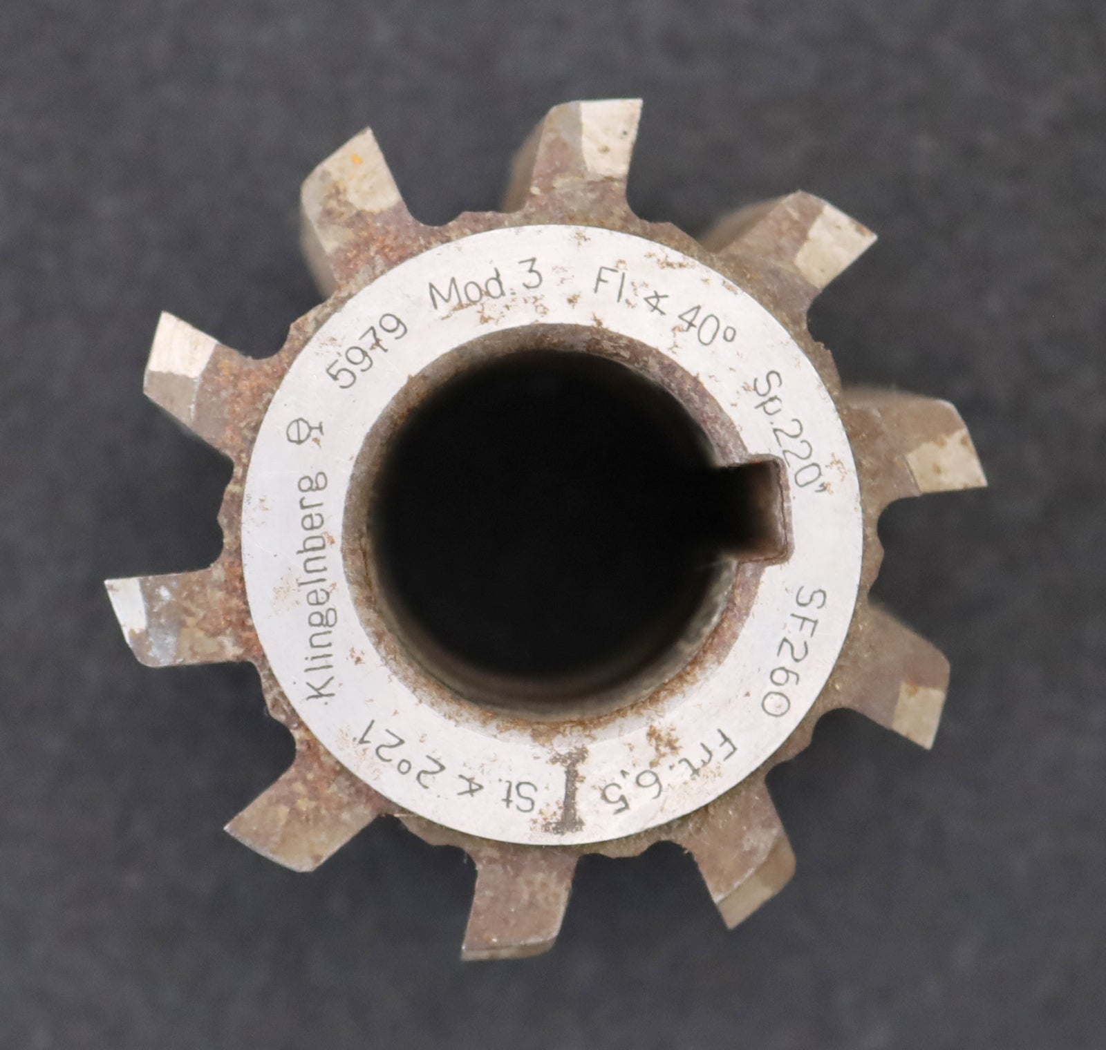 Bild des Artikels KLINGELNBERG-Zahnrad-Wälzfräser-m=-3,0mm-EGW-20°-BPI-nach-DIN-3972