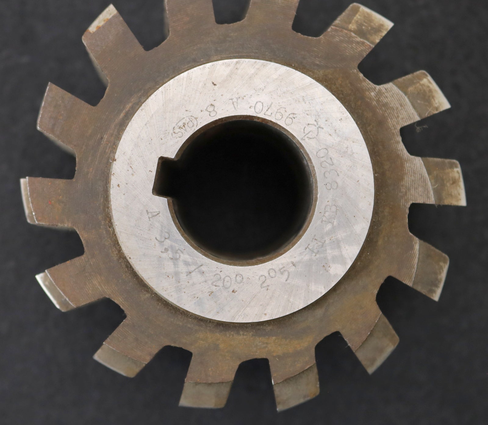 Bild des Artikels PWS-Zahnrad-Wälzfräser-m=-3,5mm-EGW-20°-BPII-nach-DIN-3972-Ø106x71xØ32mm-LKN