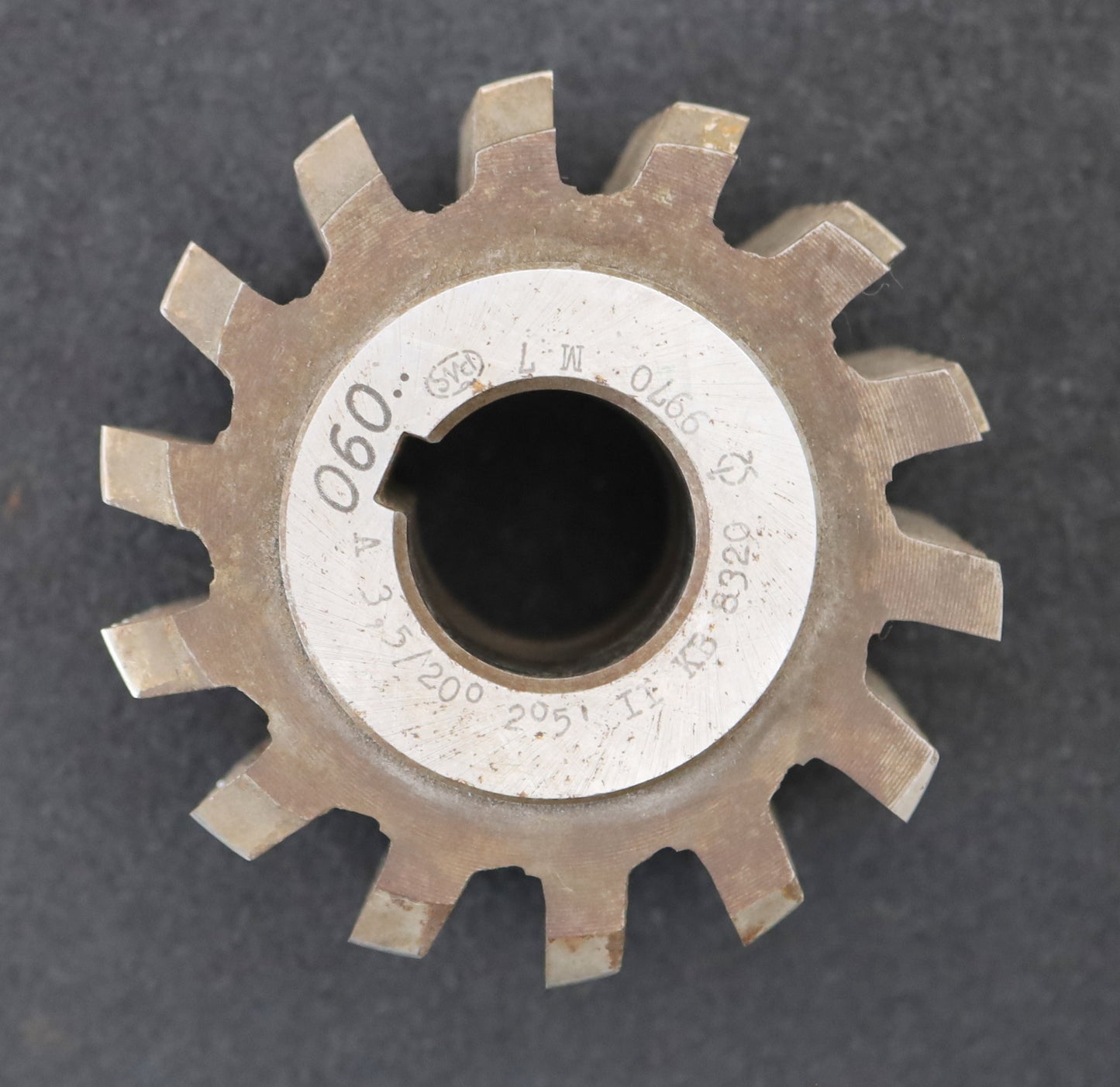 Bild des Artikels PWS-Zahnrad-Wälzfräser-m=-3,5mm-EGW-20°-BPII-DIN-3972-Ø106x71xØ32mm-mit-LKN