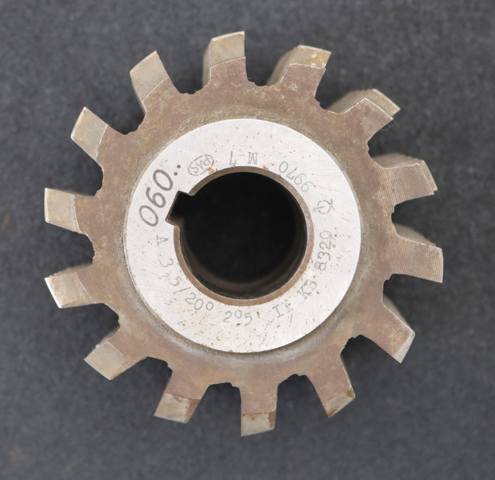 Bild des Artikels PWS-Zahnrad-Wälzfräser-m=-3,5mm-EGW-20°-BPII-DIN-3972-Ø106x71xØ32mm-mit-LKN