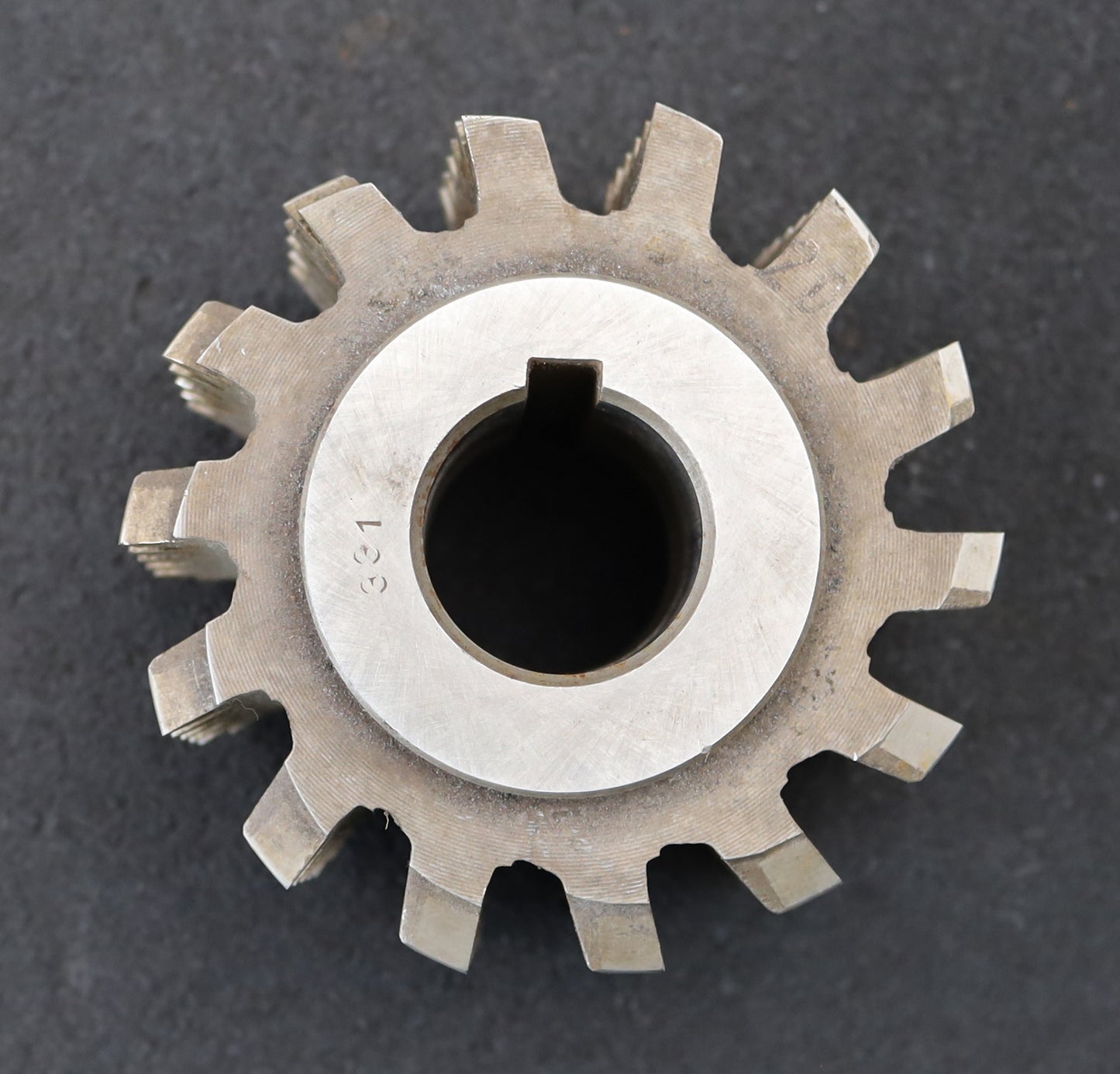 Bild des Artikels PWS-Zahnrad-Wälzfräser-m=-3,5mm-EGW-20°-BPII-DIN-3972-Ø106x71xØ32mm-mit-LKN