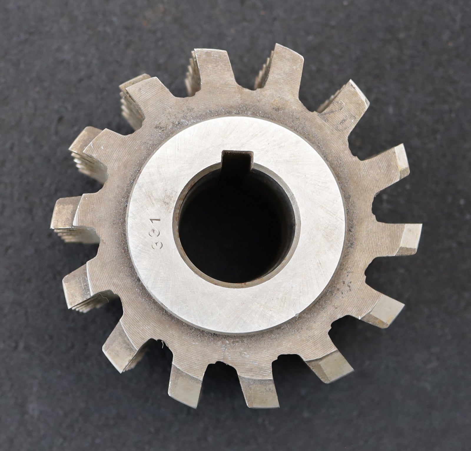 Bild des Artikels PWS-Zahnrad-Wälzfräser-m=-3,5mm-EGW-20°-BPII-DIN-3972-Ø106x71xØ32mm-mit-LKN