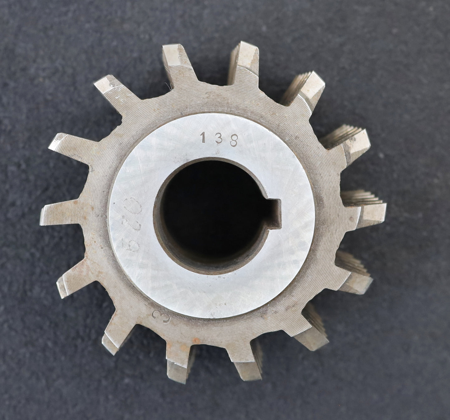 Bild des Artikels PWS-Zahnrad-Wälzfräser-m=-3,5mm-EGW-20°-BPII-nach-DIN-3972-Ø106x71xØ32mm-mit-LKN