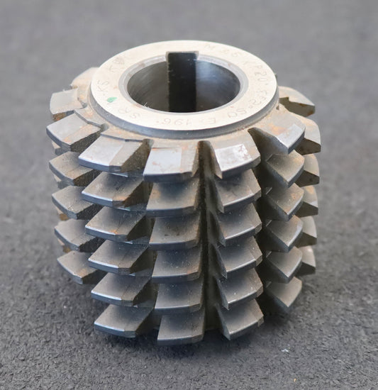 Bild des Artikels KL-Zahnrad-Wälzfräser-m=-3,5mm-EGW-20°-Ø80x69xØ32mm-mit-LKN-1gg.-Rechts