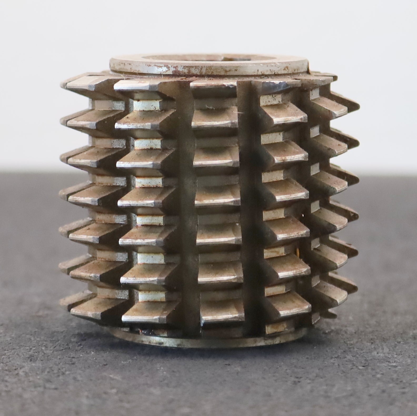 Bild des Artikels PWS-Zahnrad-Wälzfräser-m=-3,5mm-EGW-20°-BPIV-Ø79x71xØ32mm-mit-LKN-DIN-3972-