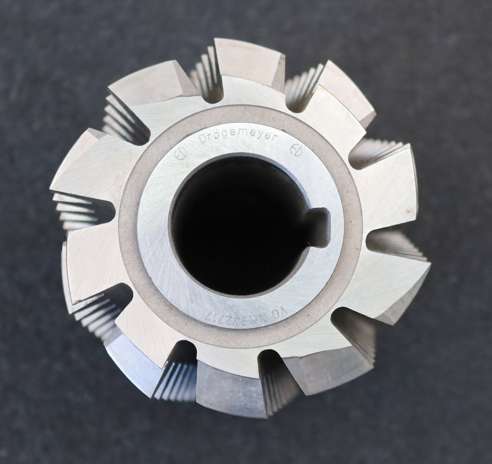 Bild des Artikels DROGEMEYER-Zahnrad-Wälzfräser-m=-3,5mm-EGW-20°-Ø90x78xØ32mm-mit-LKN-2gg.-Rechts