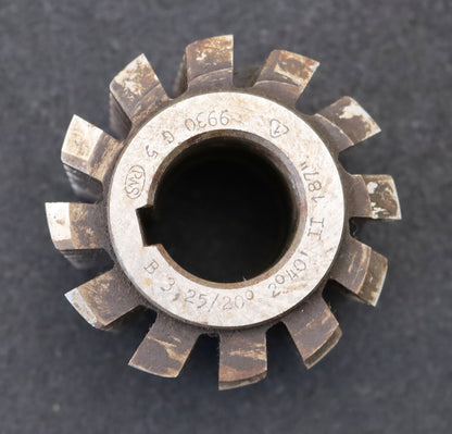 Bild des Artikels PWS-Zahnrad-Wälzfräser-m=-3,25mm-EGW-20°-BPII-nach-DIN-3972-Ø80x70xØ32mm-mit-LKN