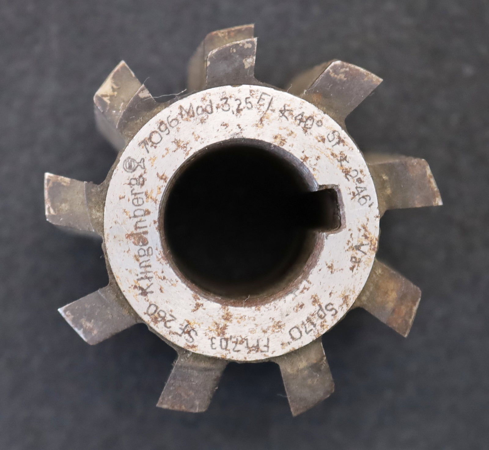 Bild des Artikels KLINGELNBERG-Zahnrad-Wälzfräser-m=-3,25mm-EGW-20°-Ø71x75xØ27mm-mit-LKN