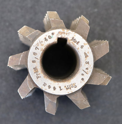 Bild des Artikels PWS-Zahnrad-Wälzfräser-m=-4,0mm-EGW-20°-BPI-nach-DIN-3972-Ø80x71xØ32mm-mit-LKN