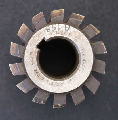 Bild des Artikels PWS-Zahnrad-Wälzfräser-m=-3,5mm-EGW-20°-BPIII-DIN-3972-Ø100x109xØ40mm-mit-LKN