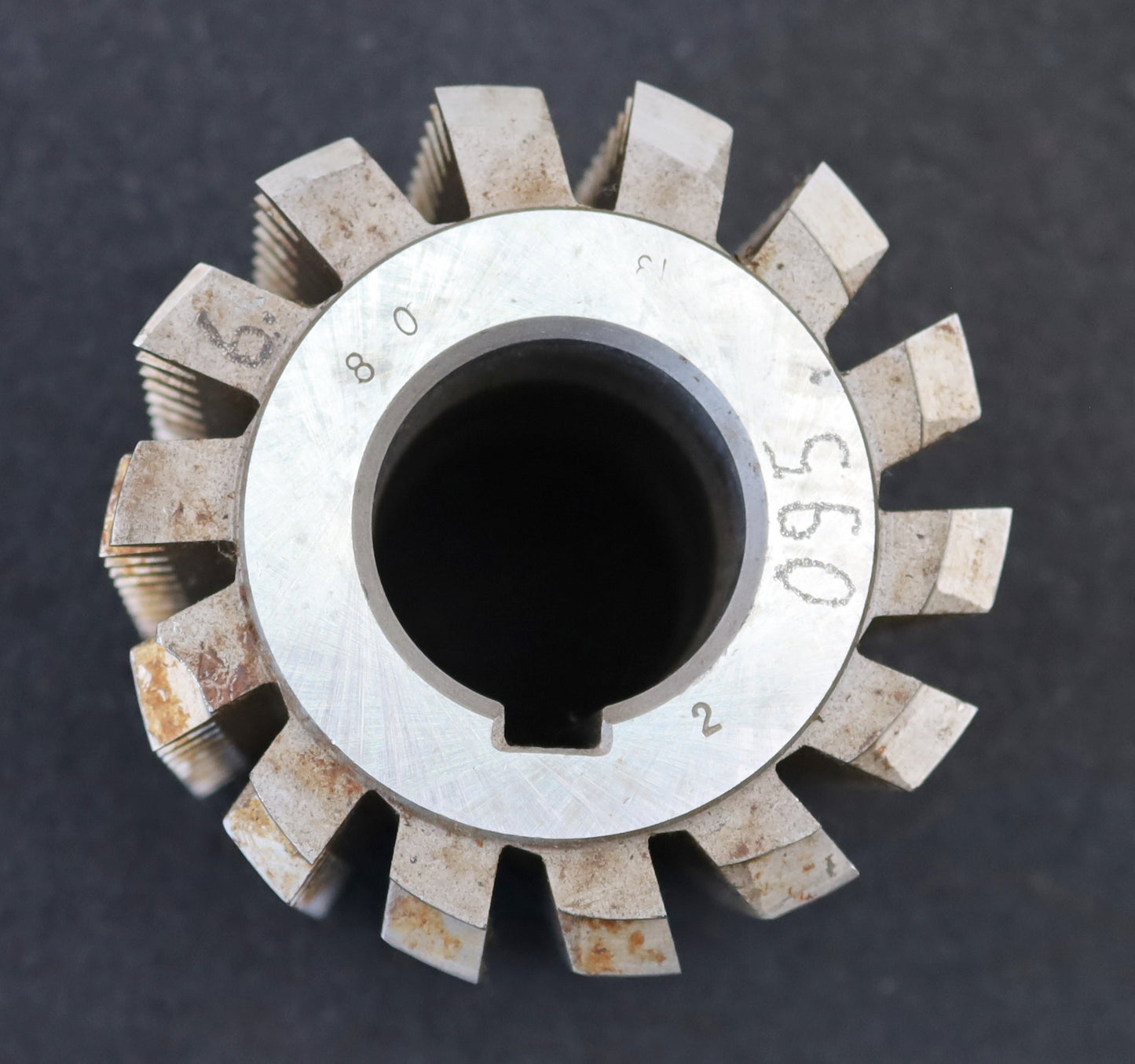 Bild des Artikels PWS-Zahnrad-Wälzfräser-m=-3,0mm-EGW-20°-BPIV-DIN-3972-Ø100x108xØ40mm-mit-LKN