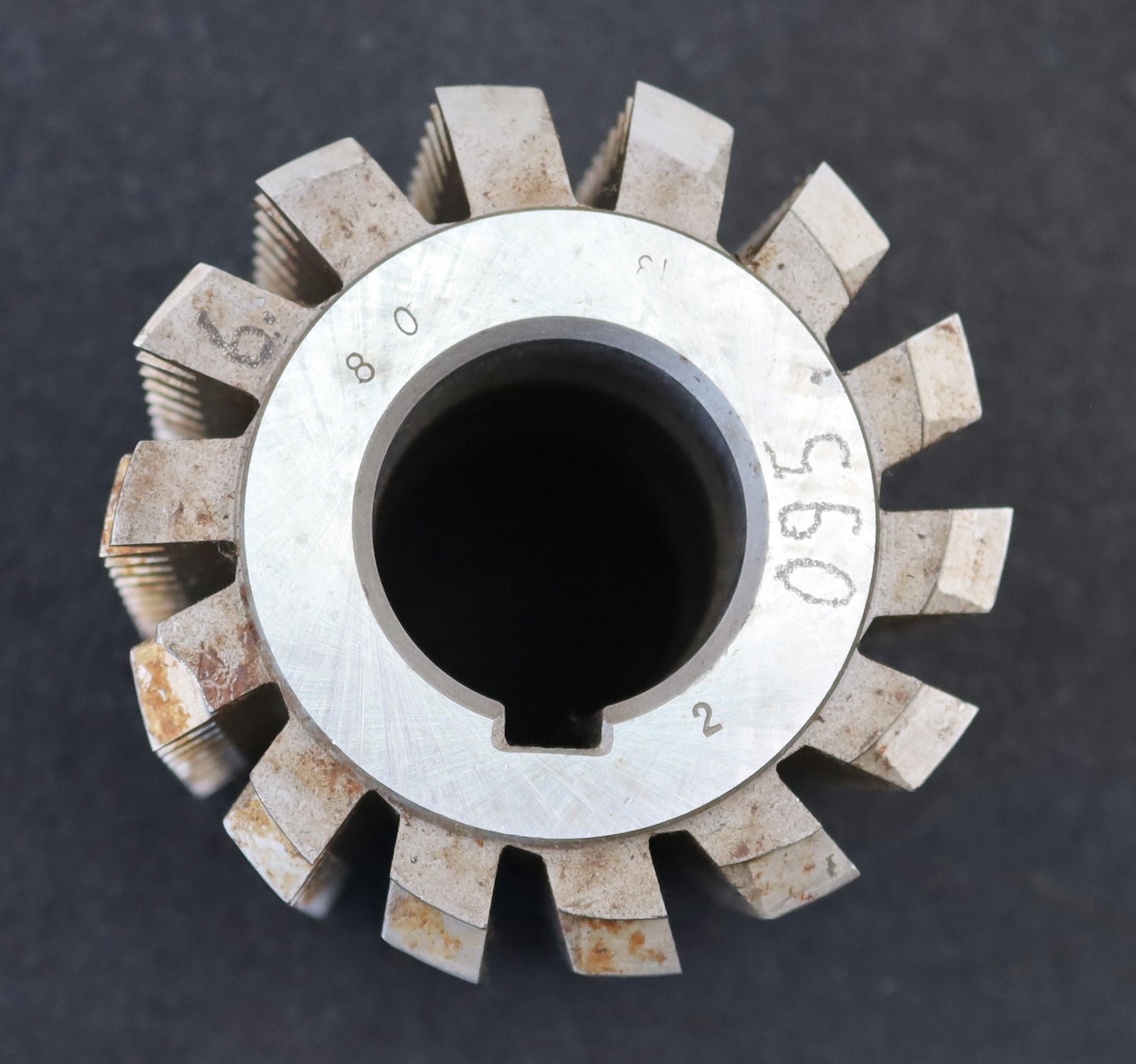 Bild des Artikels PWS-Zahnrad-Wälzfräser-m=-3,0mm-EGW-20°-BPIV-DIN-3972-Ø100x108xØ40mm-mit-LKN