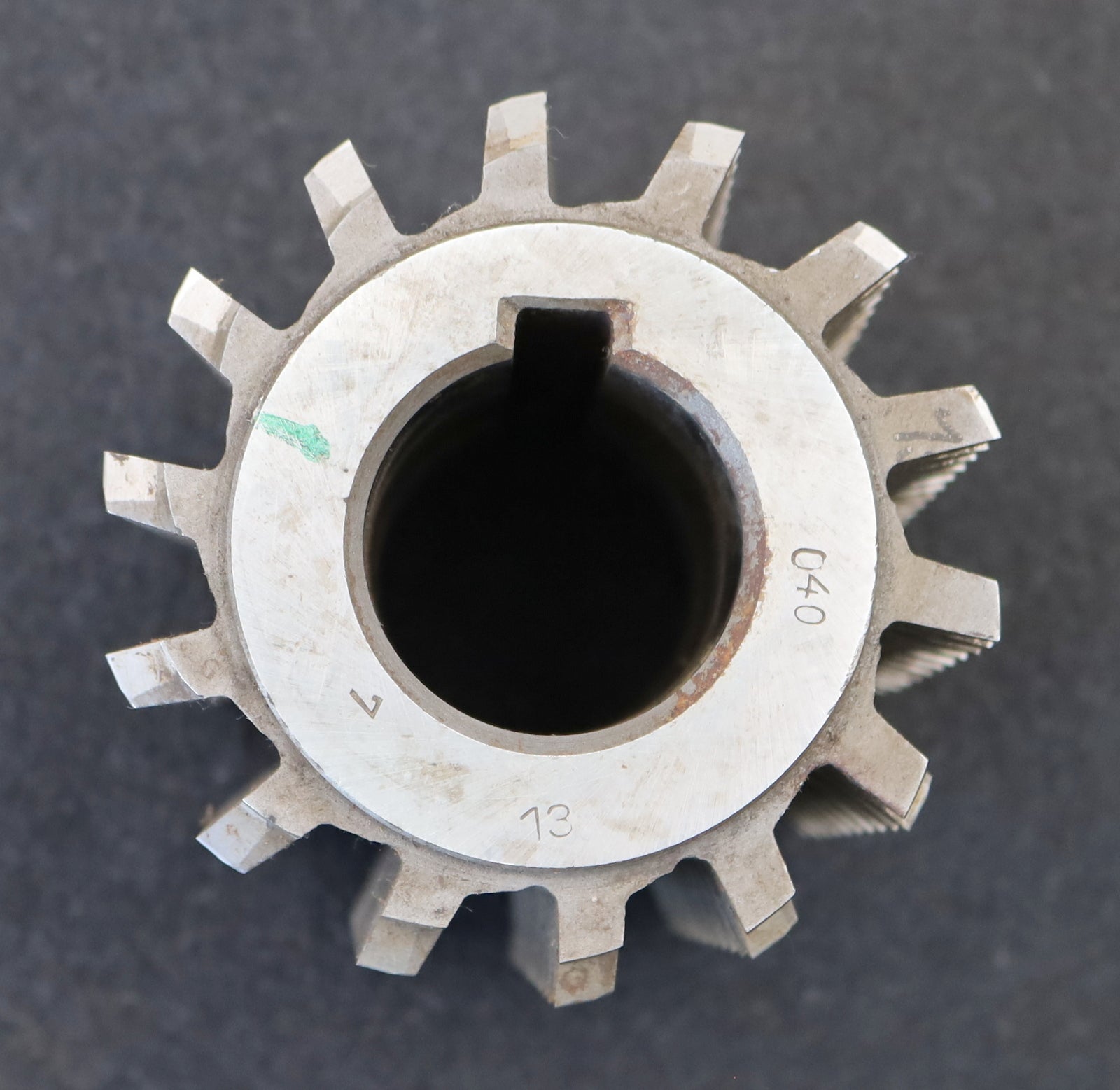 Bild des Artikels PWS-Zahnrad-Wälzfräser-m=-3,0mm-EGW-20°-BPII-nach-DIN-3972-Ø100x108xØ40mm