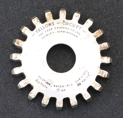 Bild des Artikels FELLOWS-Scheibenschneidrad-gear-shaper-DP-5-20°-EGW-Z=20-Ø114x16xØ1-1/4"