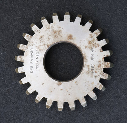 Bild des Artikels Scheibenschneidrad-gear-shaper-DP-8-14°30'-EGW-Z=24-Ø84x17xØ1-1/4"