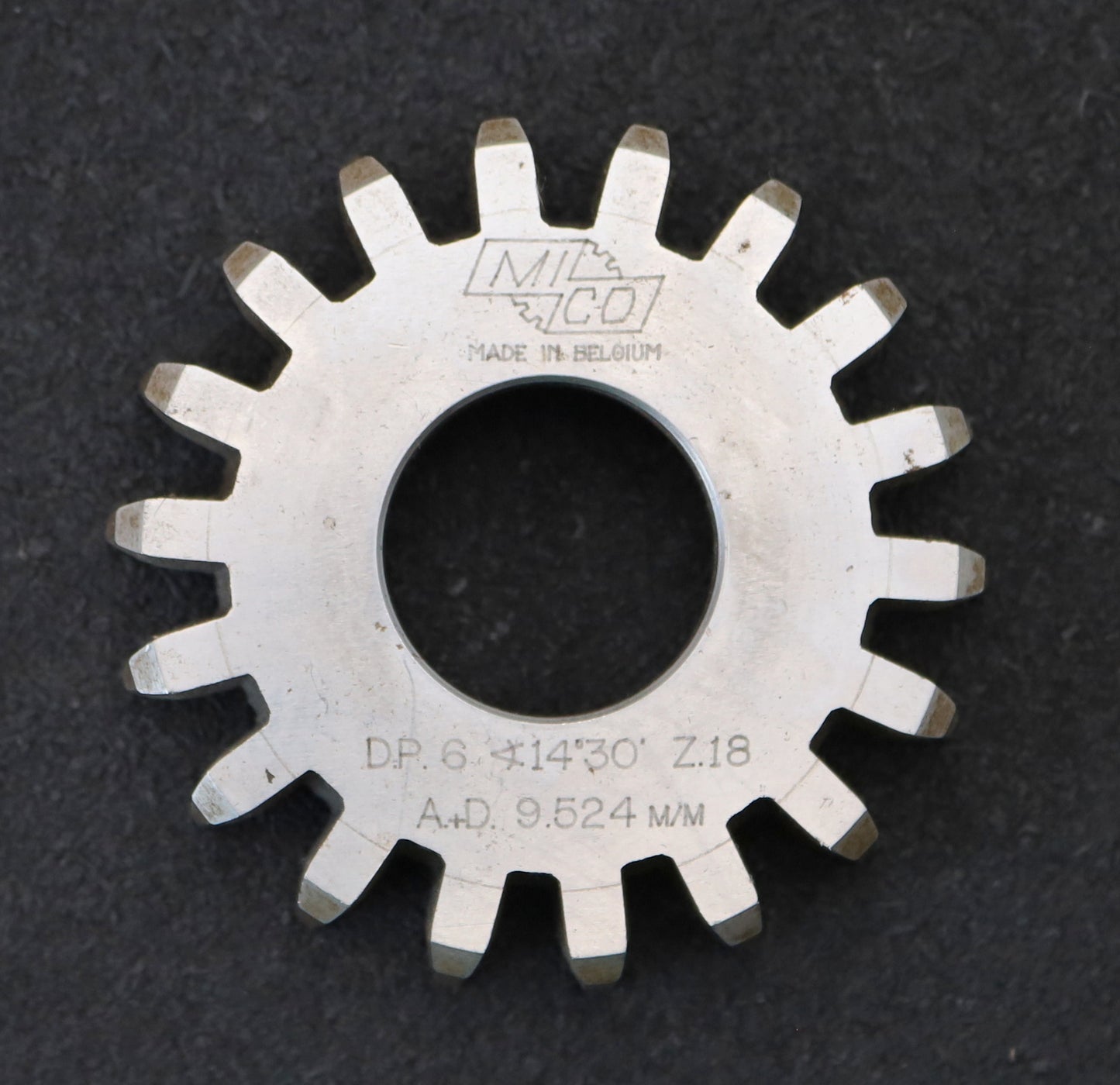 Bild des Artikels MICO-Scheibenschneidrad-gear-shaper-DP-6-14°30'-EGW-Z=18-Ø88x22xØ1-1/4"