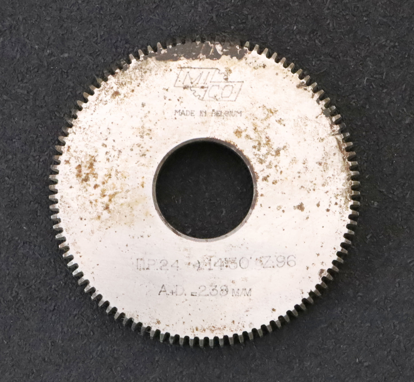 Bild des Artikels MICO-Scheibenschneidrad-gear-shaper-DP-24-14°30'-EGW-Z=96-Ø105x18xØ1-1/4"