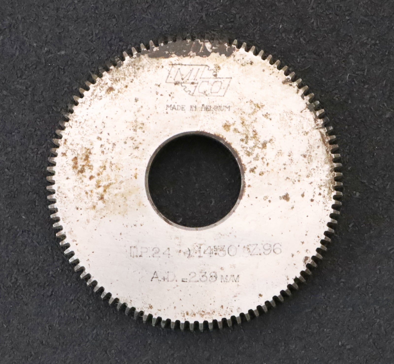 Bild des Artikels MICO-Scheibenschneidrad-gear-shaper-DP-24-14°30'-EGW-Z=96-Ø105x18xØ1-1/4"