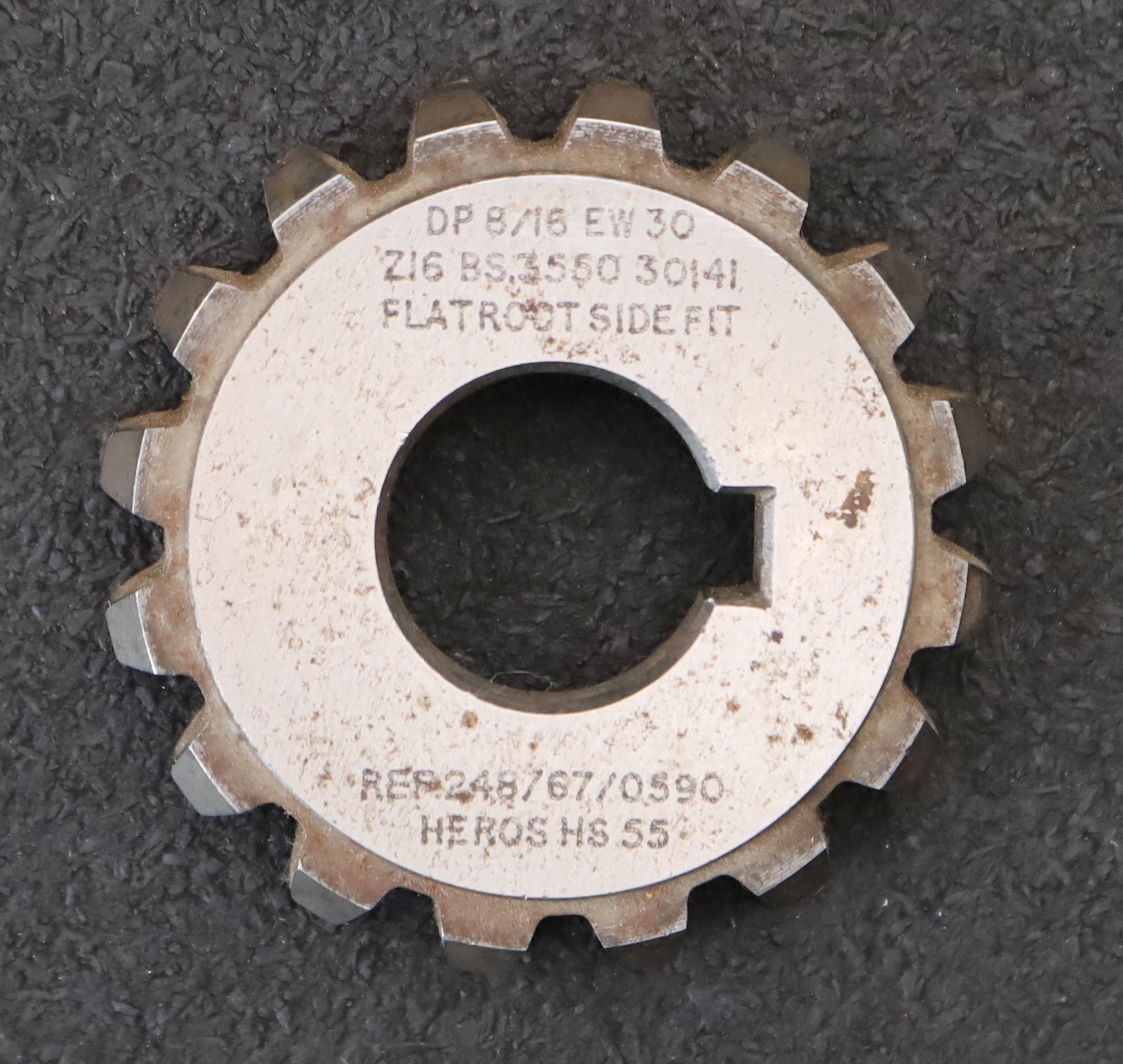 Bild des Artikels Scheibenschneidrad-gear-shaper-DP-8/16-30°-EGW-Z=16-Ø54x11xØ3/4"-gebraucht