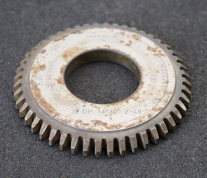 Bild des Artikels LORENZ-Glockenschneidrad-gear-shaper-DP-12-14°30'-EGW-Z=48-Kh=-1,25xm