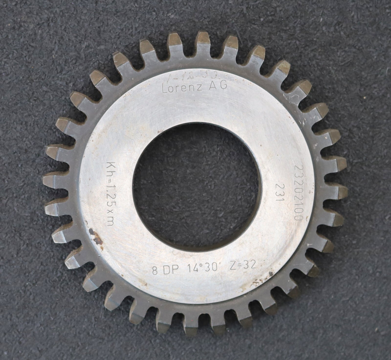 Bild des Artikels LORENZ-Glockenschneidrad-gear-shaper-DP-8-14°30'-EGW-Z=32-Kh=-1,25xm