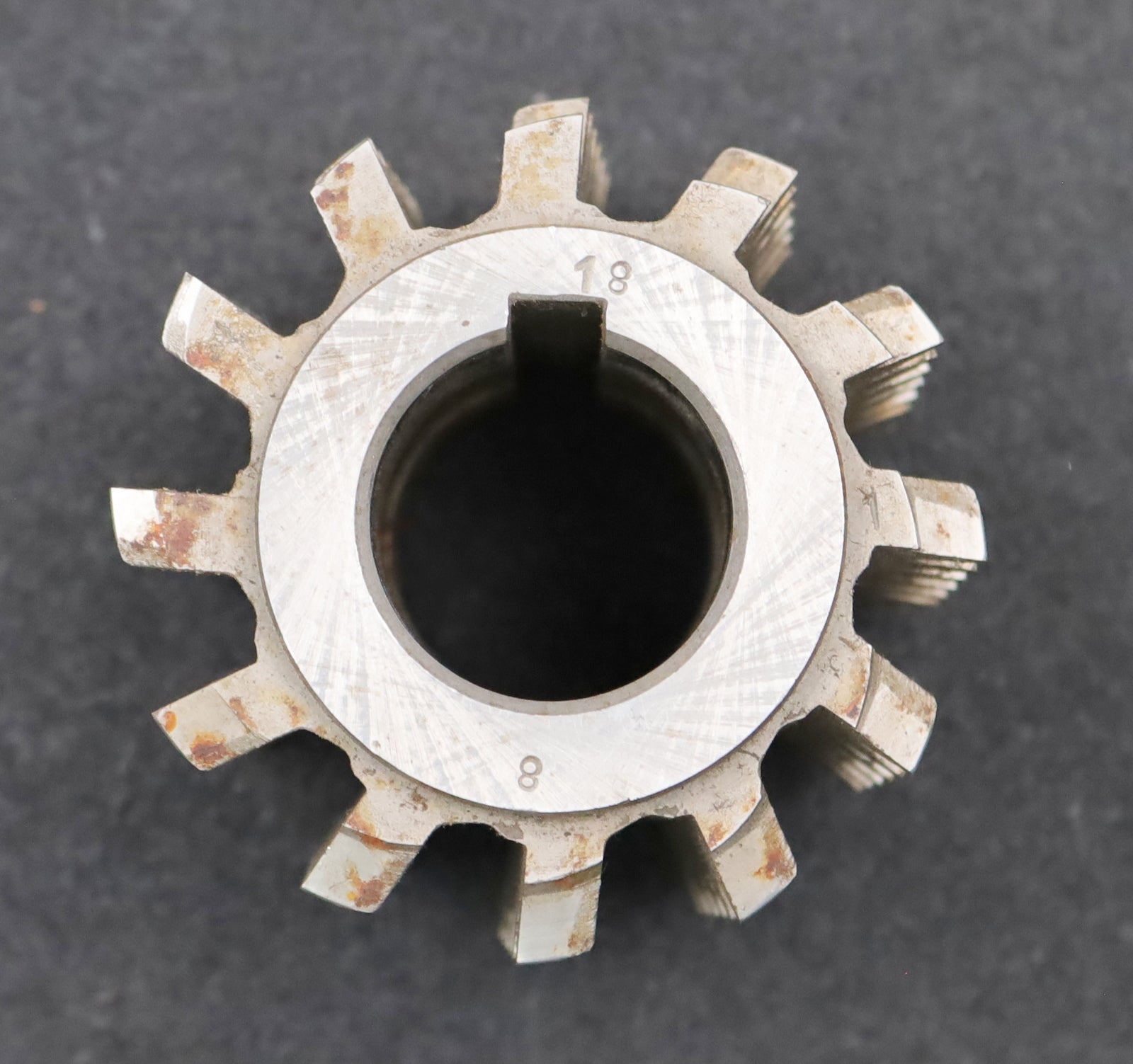 Bild des Artikels PWS-Zahnrad-Wälzfräser-m=-3,0mm-EGW-20°-BPII-nach-DIN-3972-Ø79x72xØ32mm-LKN