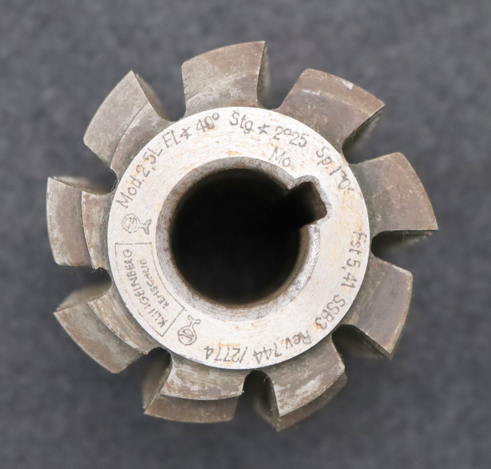 Bild des Artikels KLINGELNBERG-Zahnrad-Wälzfräser-m=-2,5mm-EGW-20°-BPIII-nach-DIN-3972