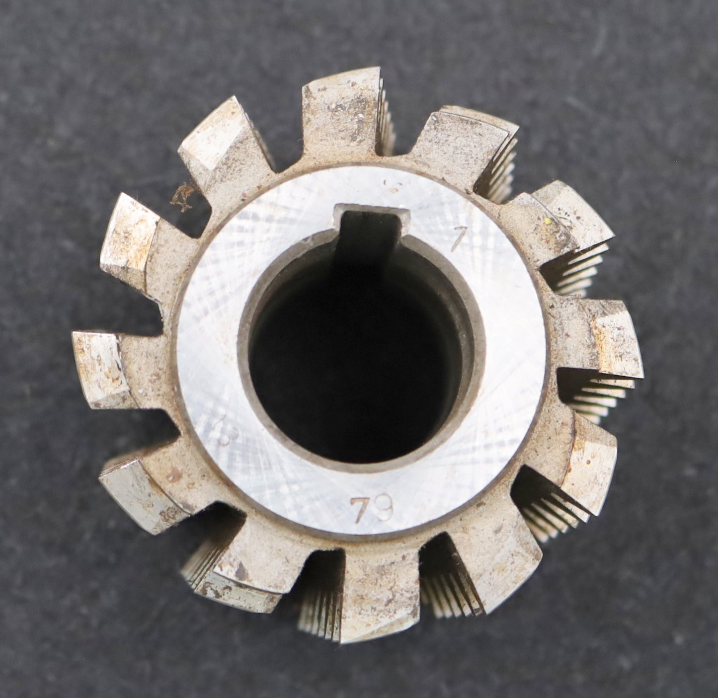 Bild des Artikels Zahnrad-Wälzfräser-m=-2,5mm-EGW-20°-Ø70x58xØ27mm-mit-LKN-1gg.-Links