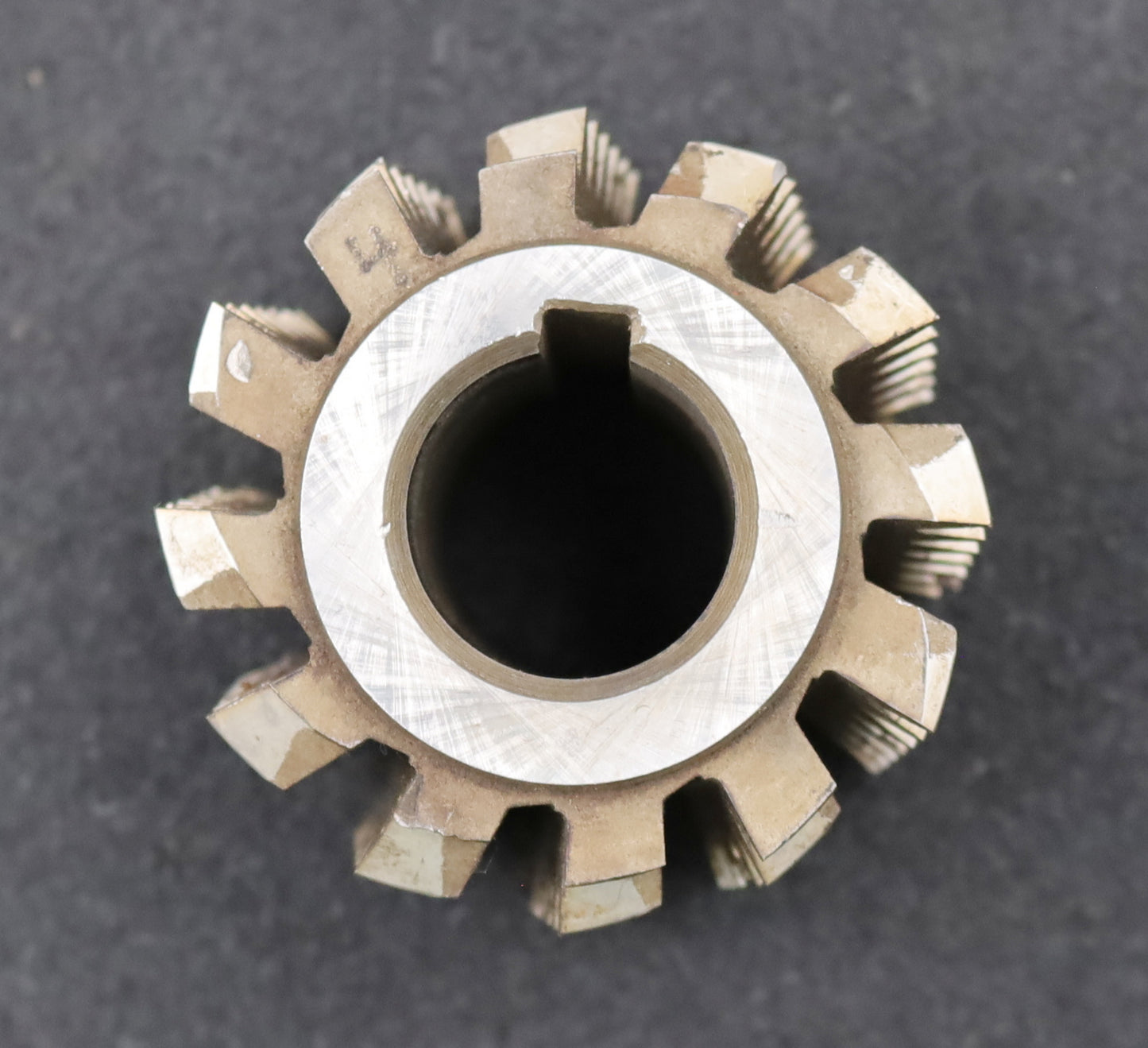 Bild des Artikels PWS-Zahnrad-Wälzfräser-m=-2,0mm-EGW-20°-BPIII-Ø63x48xØ27mm-mit-LKN-nach-DIN-3972