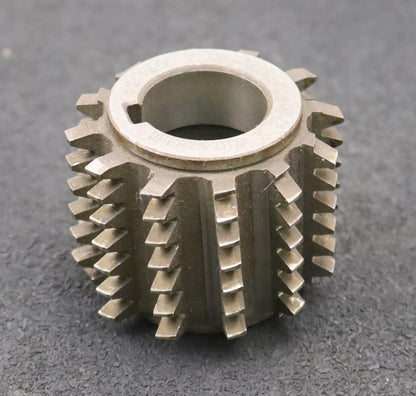 Bild des Artikels PWS-Zahnrad-Wälzfräser-m=-2,0mm-EGW-20°-BPIII-Ø63x48xØ27mm-mit-LKN-DIN-3972