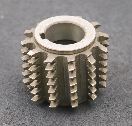 Bild des Artikels PWS-Zahnrad-Wälzfräser-m=-2,0mm-EGW-20°-BPIII-Ø63x48xØ27mm-mit-LKN-DIN-3972