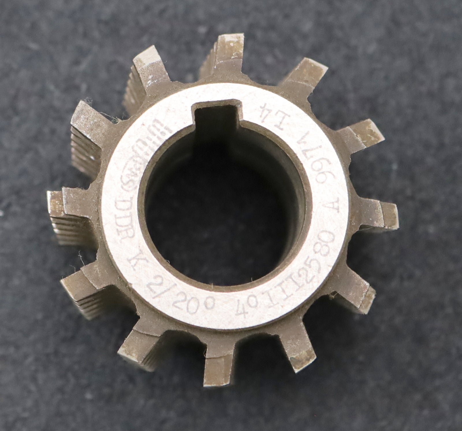 Bild des Artikels PWS-Zahnrad-Wälzfräser-m=-2,0mm-EGW-20°-BPIII-Ø63x48xØ27mm-mit-LKN-DIN-3972