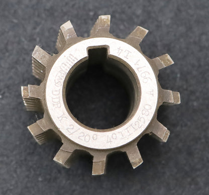 Bild des Artikels PWS-Zahnrad-Wälzfräser-m=-2,0mm-EGW-20°-BPIII-Ø63x48xØ27mm-mit-LKN-DIN-3972