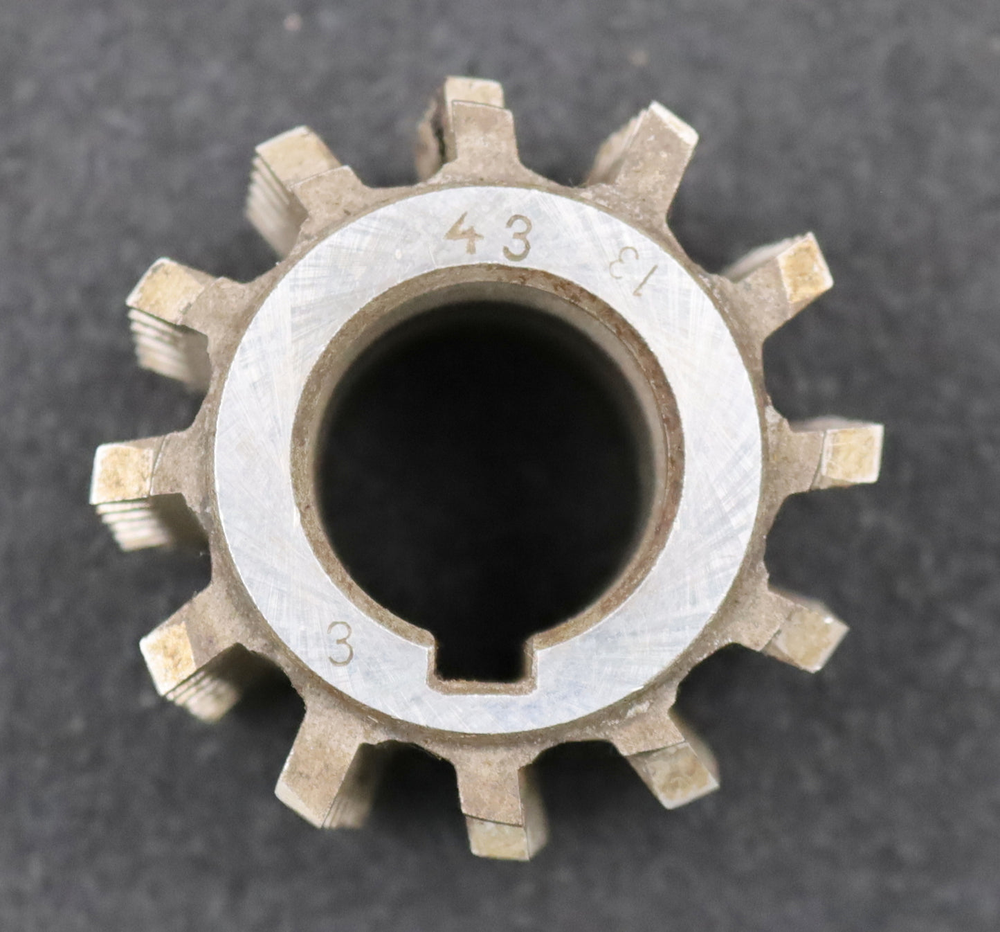 Bild des Artikels PWS-Zahnrad-Wälzfräser-m=-2,0mm-EGW-20°-BPIII-Ø63x48xØ27mm-mit-LKN-DIN-3972