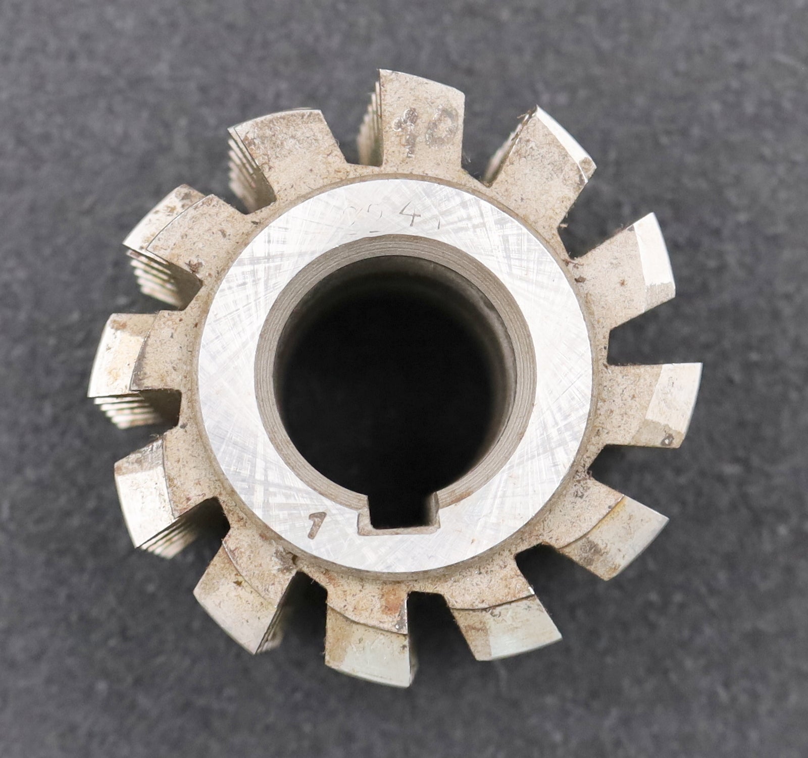 Bild des Artikels PWS-Zahnrad-Wälzfräser-m=-2,5mm-EGW-20°-BPIII-nach-DIN-3972-Ø70x58xØ27mm-mit-LKN