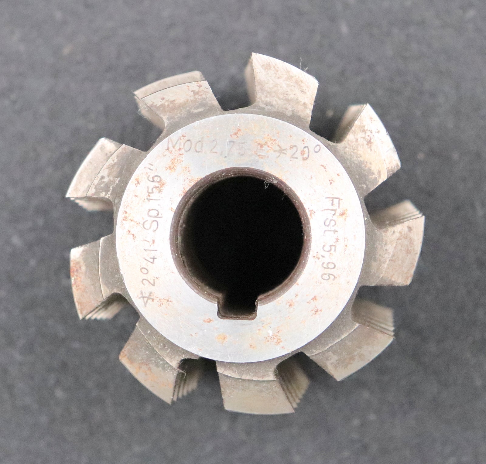 Bild des Artikels LENZEN-Zahnrad-Wälzfräser-m=-2,75mm-EGW-20°-Ø65x65xØ22mm-mit-LKN